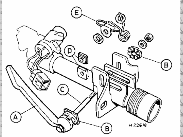 adjustable steering column